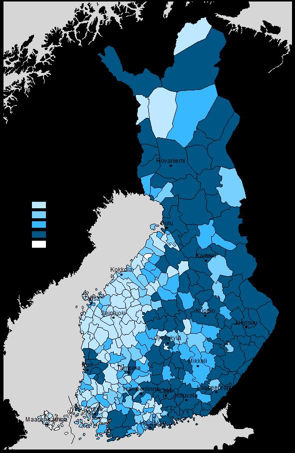 (helmikuu 2017) Pitkäaikaistyöttömien osuus työttömistä.