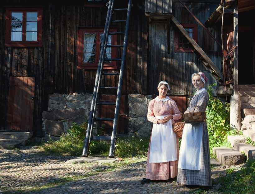 Turku on täynnä museoita Kuralan Kylämäki on ulkoilmamuseo, jossa voi tutustua suomalaisiin 1950-luvun maalaistalon rakennuksiin ja pihoihin. Kesällä museossa on myös eläimiä aitauksissaan.