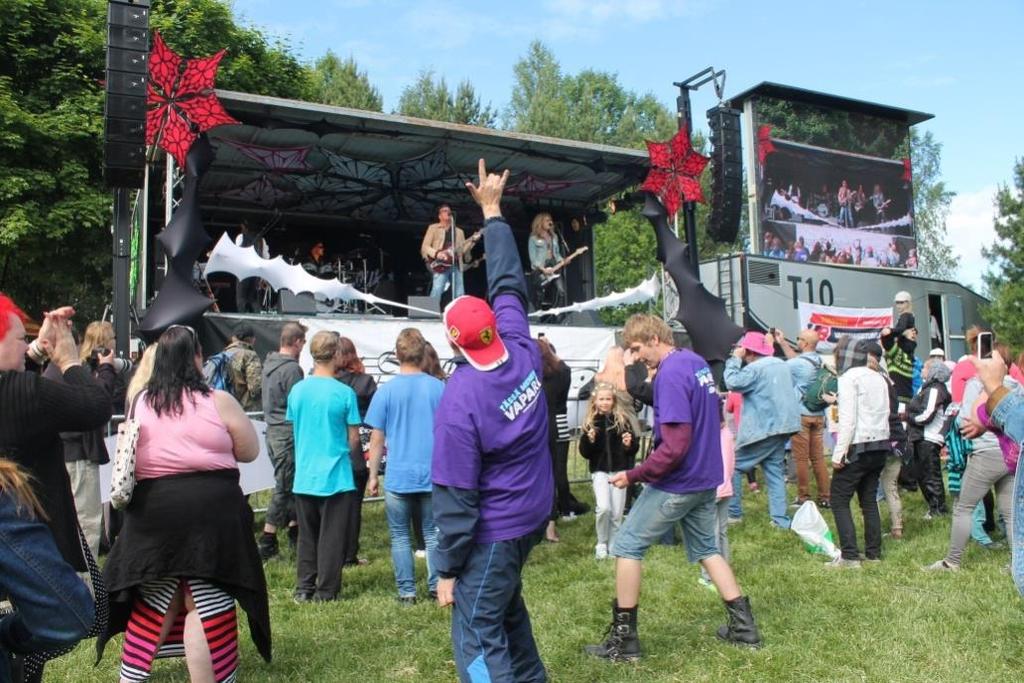 Tapahtumissa yhteistyökumppaneita olivat: Laurean Ammattikorkeakoulu, Leppävaaran Sisu ry, Vatin Kulttuurituottajat, Kansalaisareena, Velmu ry, Tikkurilan kesäteatteri, Suomen Vammaisurheilu- ja