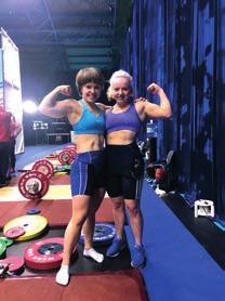 Anni Vuohijoen kanssa 63-kiloisten A-ryhmässä nostanut Saara Leskinen joutui käyttämään tempauksessa aloituspainoonsa 86 kiloa kaikki kolme yritystä, ensimmäinen meni takakautta yli ja toinen jäi