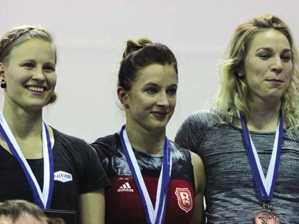 kilpailut Marianne Saarhelo, Anni Vuohijoki ja Jasmin Tuovinen voimailivat mitalit 69-kiloisissa. Jesse Nykänen, 85-kiloisten mestari.
