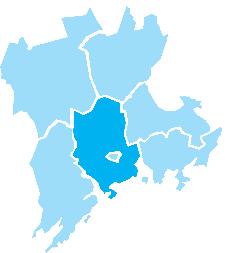 sisällä) Espoon pinta-ala 528 km 2 Maa-alue 312 km 2 Vesistöä, 216 km 2 josta merialue 198 km 2 Merenrannikkoa 58 km Espoon