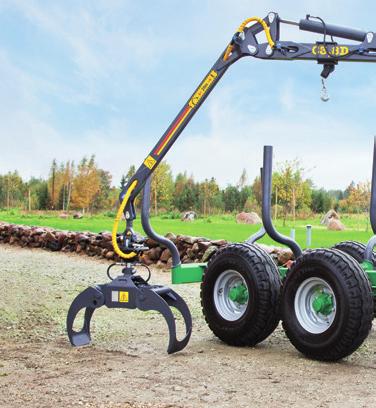 Materiaalivalinta sekä kuormaimen ominaisuudet ovat nopeasti tehneet siitä pienehköjen metsäkoneiden valmistajien suosikin.