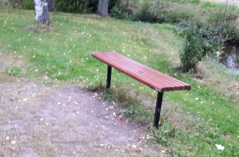 Nykyisellään reitti oli joistain kohdista hyvin kapea ja