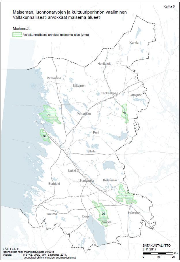 EHDOTUS 1 Valtakunnallisesti arvokkaat