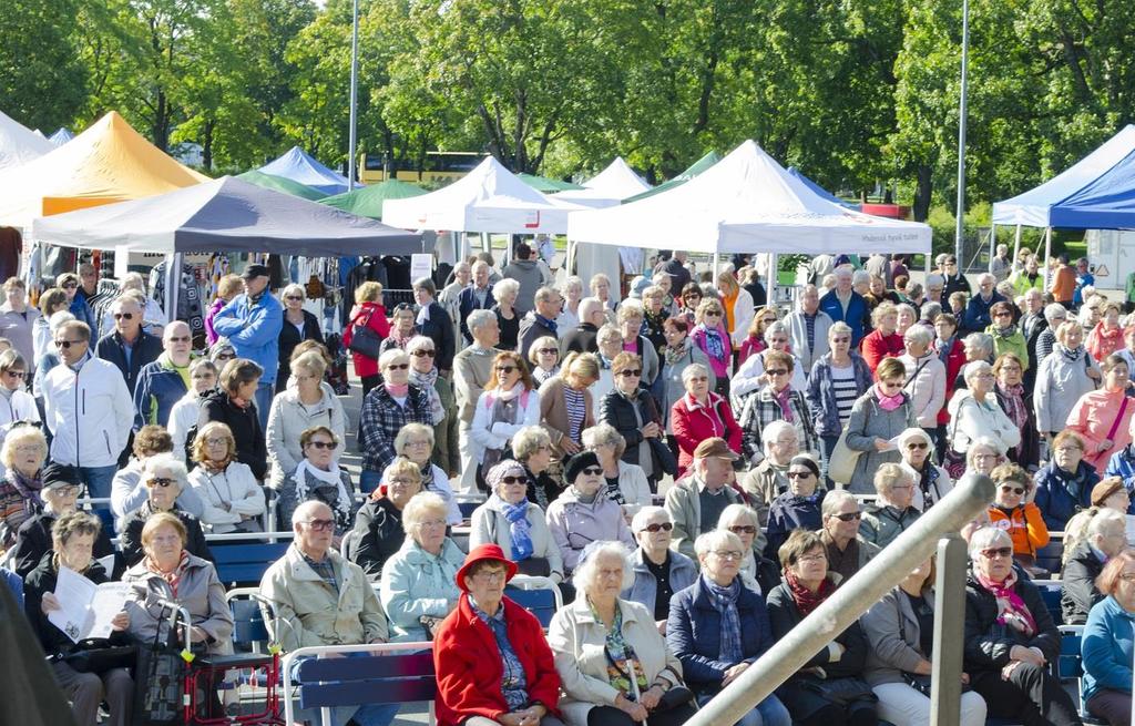 Seniorimessut tulevat jo neljättä kertaa Salon tori, se Suomen paras, on täynnä elämää keskiviikkona 5.9. kello 10-15. Tarjolla on monipuoliset messut Salon seudun senioriväestölle (55+).