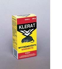 Tuholaiset Myyrien torjunta Myrkkysyötit Karkotteet (äänet, hajut esim.