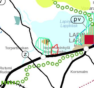 3.1.5 Liikenne Alueen liikennejärjestelyt vaativat mahdollisuutta rakentaa tie Metsähallituksen omistaman kiinteistön 407-407-1-95 kautta.