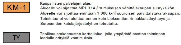 2006 hyväksymä Pentinkankaan asemakaavan (ent. rakennuskaavan) muutoskortteleissa 309-312, 314-317 ja 319.