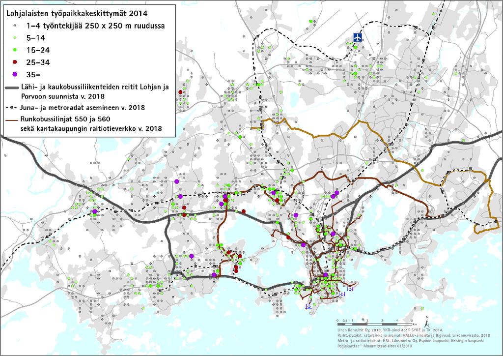 Linja-autoliikenne Helsinki-Vantaan lentoasemalle Turun suunnasta ajetaan nykyään suorilla vuoroilla Kehä kolmosta pitkin tai puhtaasti kaukoliikennettä palvelevilla vaihdoilla Turvesolmun pysäkiltä