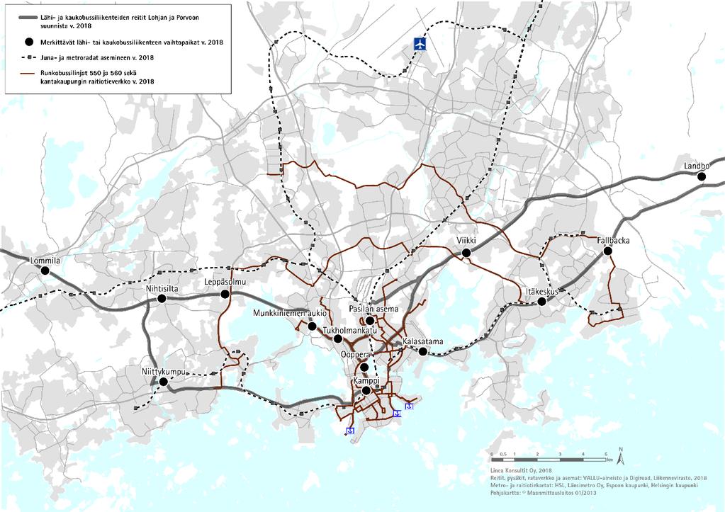 vaihtopaikka metroon on Siilitien metroasema, jossa bussipysäkit sijaitsevat lähempänä metroasemaa kuin Itäkeskuksessa.