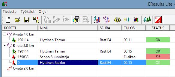 ilman Emit-korttia suunnistaneet seuraavasti: 1) Paina hiiren oikeaa näppäintä sen