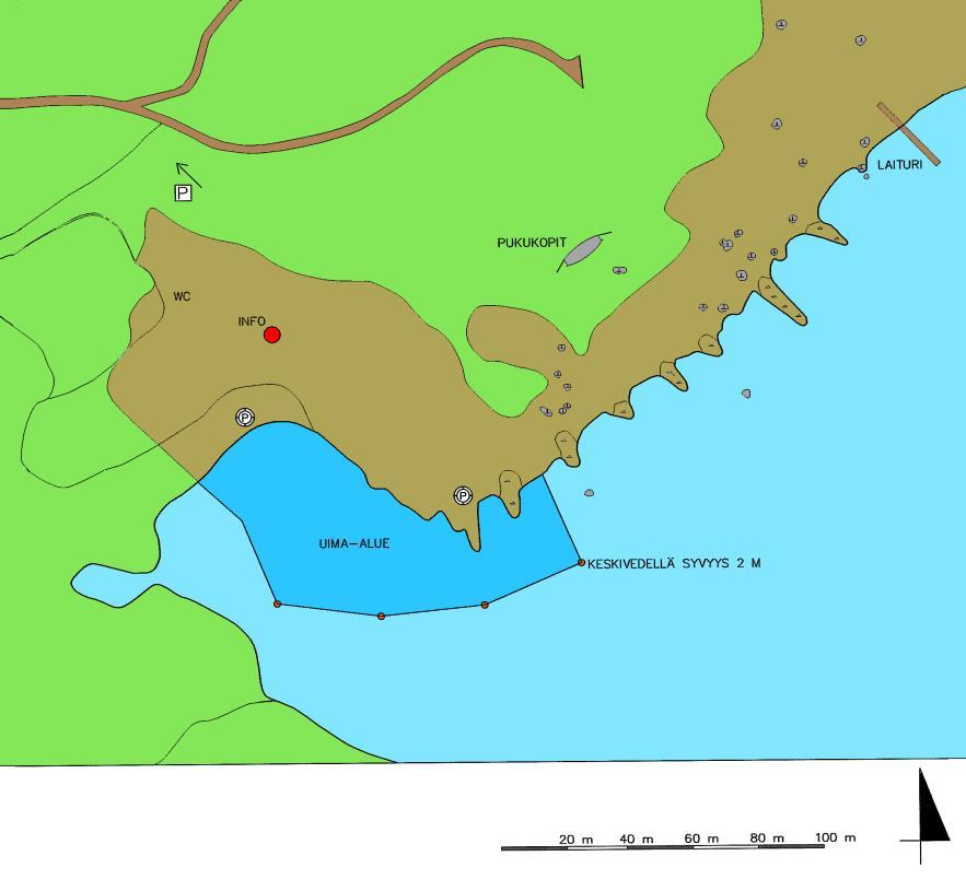 UIMAVESIPROFIILI ÄIJÄNNIEMEN UIMARANTA 4 3.