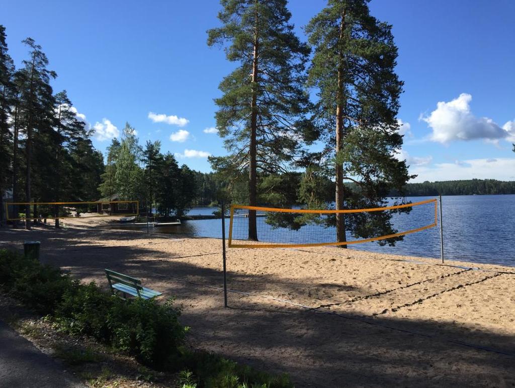 8(18) Rantalentopallokentät 4.6 Uimareiden määrä ja uinnin valvonta Uimareiden määrä vaihtelee 0-300 päivässä säästä riippuen. Ruuhkaisin aika on yleensä klo 12-15 välisenä aikana.