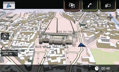 Uusinta tekniikkaa Apple CarPlay 3D-navigaattori GLX+SR -varustetasossa on