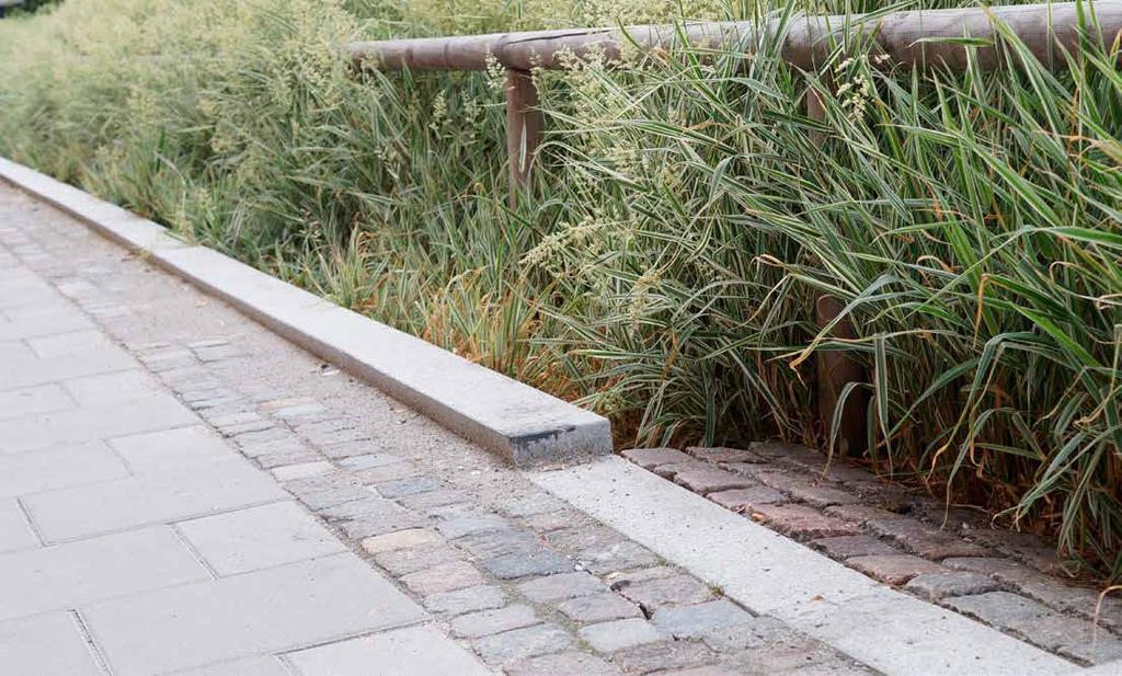 Teksti: Markku Pulkkinen KuvaT: Johanna Boberg, Hasselfors Garden Hulevesikasvualustan ansiosta maan pintakerros pysyy huokoisena ja juuret kasvavat nopeasti syvälle, koska ilmatilaa on runsaasti.