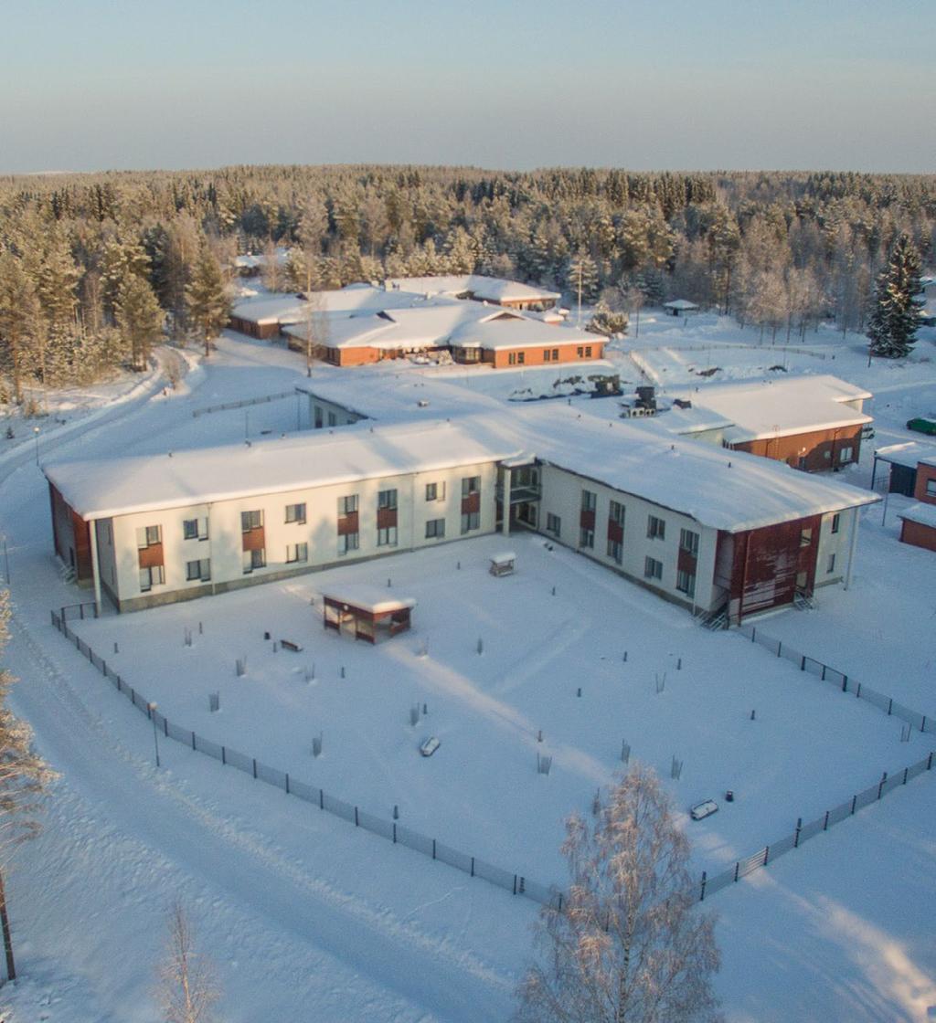 Vuosi 217 CASE PIELAKOTI Pielaveden kunnassa sijaitsevan Pielakodin tiloihin on yhdistetty palveluasumisen yksikkö ja koko kuntaa palveleva keskuskeittiö.