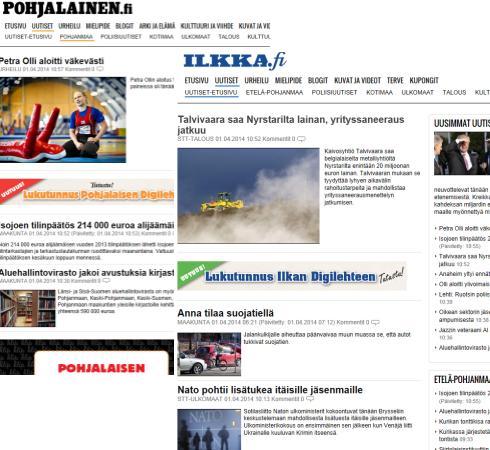 Sanomalehden positio ja funktio mediapäivässä