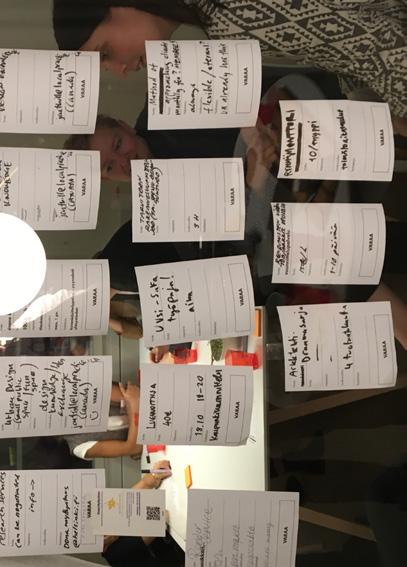 JULKINEN KEHITYSTYÖPAJA 2 tuotekehitys 14.9.17 tehtiin varausalustan 'demo' 1.
