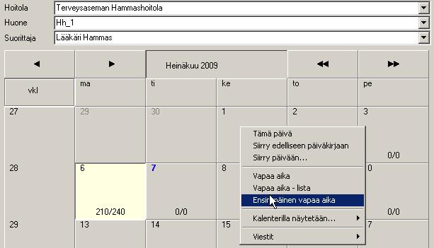 13 / 43 7.2. Vaihe 2. Vapaan ajan etsiminen Koska kyseessä on harjoittelu, meillä on todennäköisesti runsaasti vapaata aikaa päiväkirjalla.