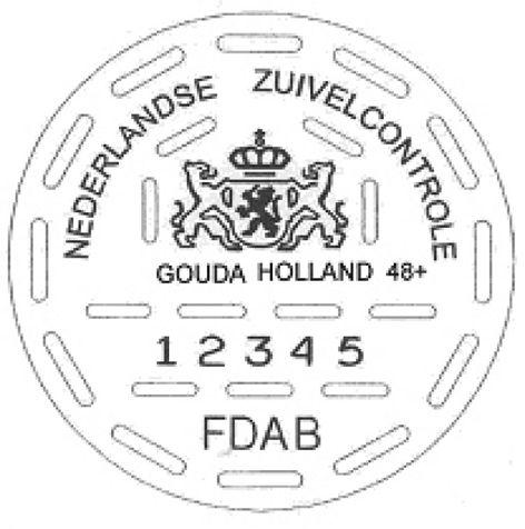 C 310/18 FI Euroopan unionin virallinen lehti 19.9.2015 Alkuperän todistaminen Jokaiseen Gouda Holland -juustoon painetaan ennen juustomassan puristamista kaseiinista valmistettu merkki (ks. kuva).
