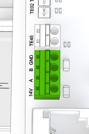 pariteetti. X26 Modbus-liittimen napojen järjestys on merkitty ohjainkorttiin. Modbus-rekisterilista on saatavana Enerventin verkkosivuilta www.enervent.