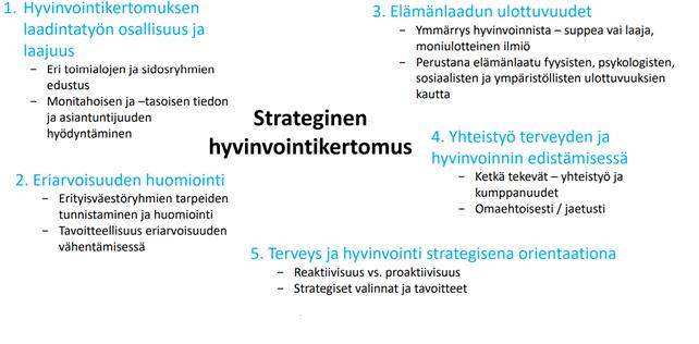 2. Hyvinvointikertomus hyvinvointijohtamisen välineenä 2.