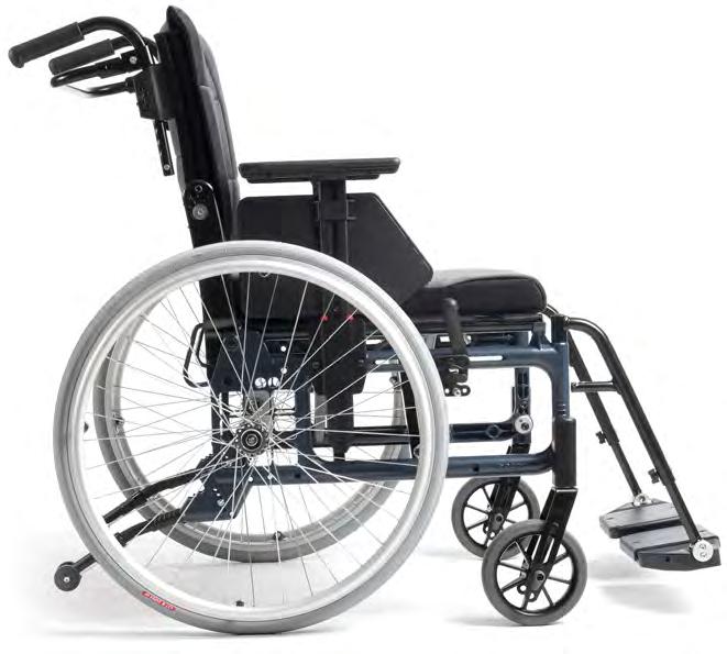 Aikuinen Manuaaliset pyörätuolit Cross 5 XL -pyörätuolilla on samat ominaisuudet ja toiminnot kuin Cross 5 -mallilla.
