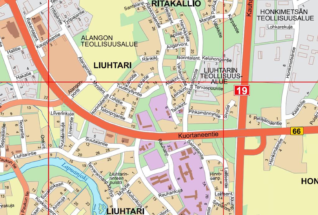 LAAJENNUS LIUHTARIN KOULUN ALUE