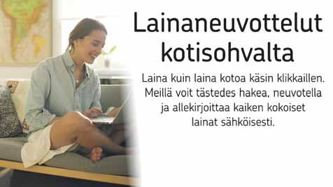 Haaveiletko asuntolainasta, jonka korolla olisi katto? Tervetuloa paikalliseen! Tule omistaja-asiakkaaksi paikalliseen osuuspankkiin.