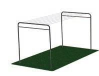 YHDISTELMÄTELINE 112 KOMISTÄLLNING 112 Putkikoko: Leveys/ bredd Korkeus/ höjd Naru/ lina 45x1,5 mm 1,9 m 1,86 m 38 m 25 kg 0,12 m3 4764-0000 sinkitty förzinkad 4764-9000