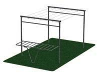 sinkitty förzinkad 45x1,5 mm 2 m 1,94 m 35 kg 0,23 m 3 YHDISTELMÄTELINE 110 KOMISTÄLLNING 110 4788-9000 harmaa grå Putkikoko: Leveys/ bredd Korkeus/ höjd Naru/Lina: