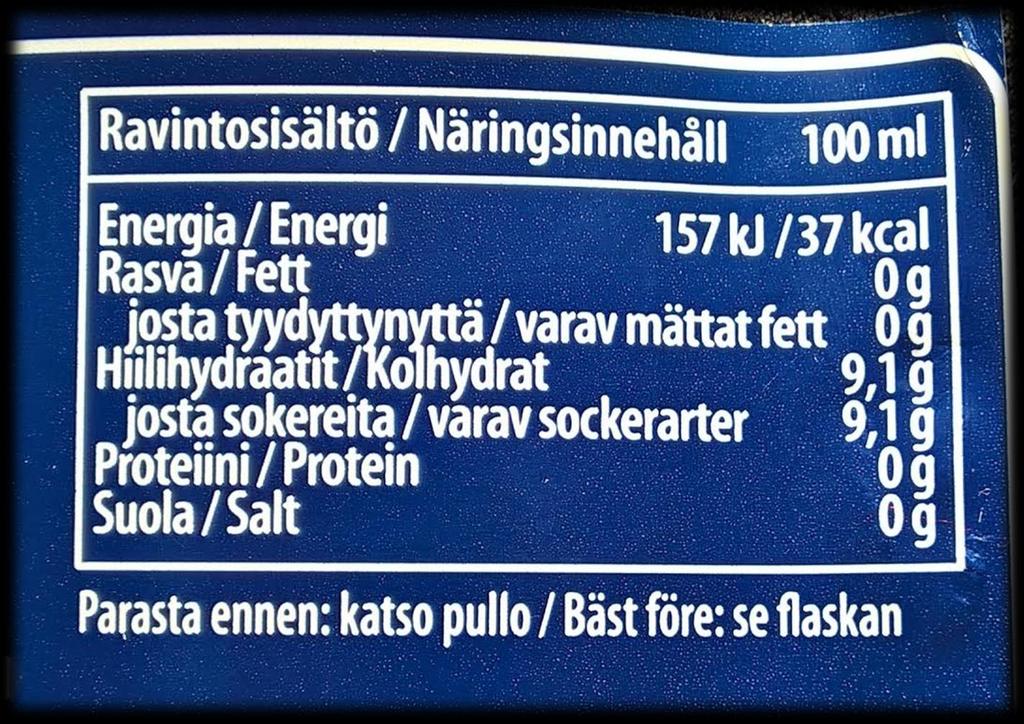 Kun ravintoaineita ei