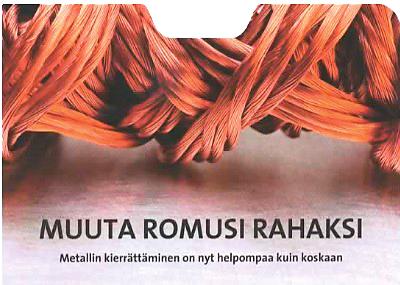 VEOLIA TURKU ON SUOMEN NYKYAIKAISIN JA SIISTEIN METALLINKERÄYSASEMA Ostamme ja kierrätämme romumetallit, akut ja sähkökaapelit. Saat päivän markkinahinnan mukaisen maksun joko tilillesi tai käteisenä.