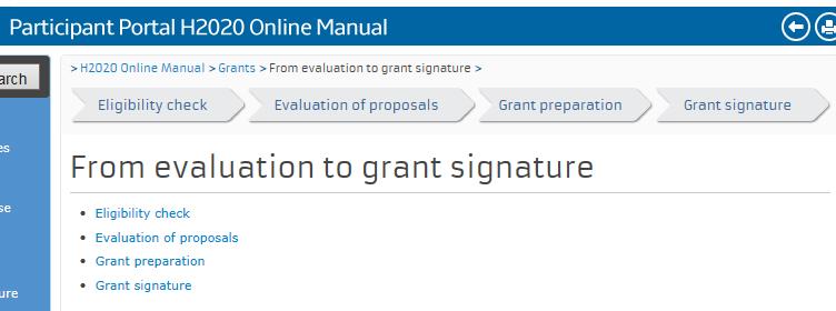 Koordinaattorityön alku Projektin alku Participant Portalin ohjedokumentit => Online Manual Projektin alkamisaika GA art.