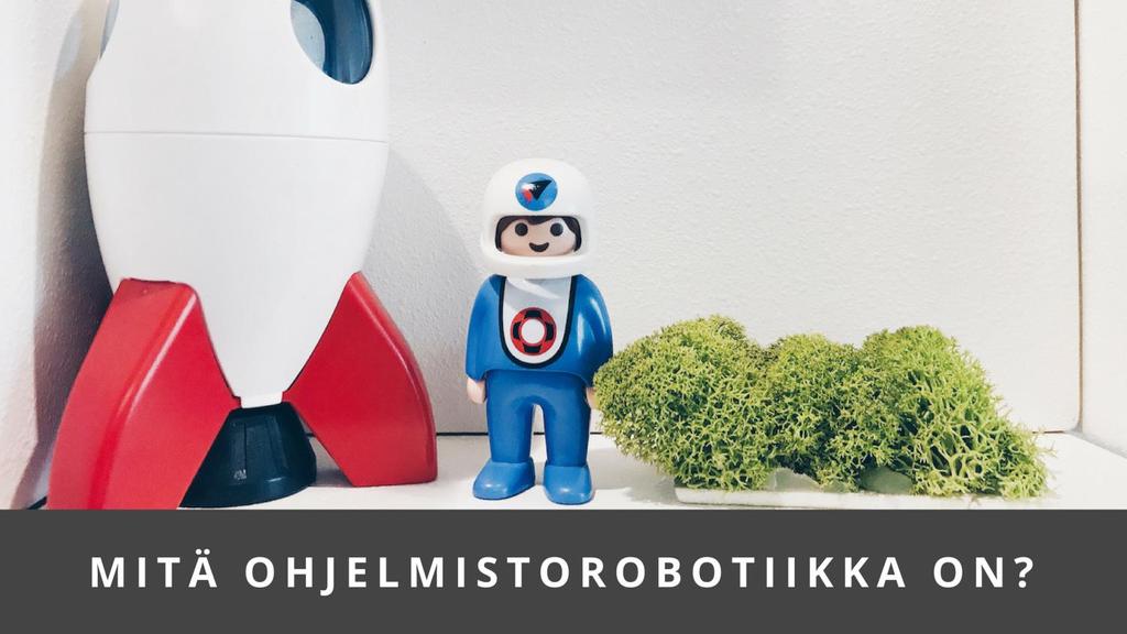 Ohjelmistorobotiikalla tarkoitetaan teknologiaa, jossa manuaalisia rutiinitehtäviä automatisoidaan koneen avulla.