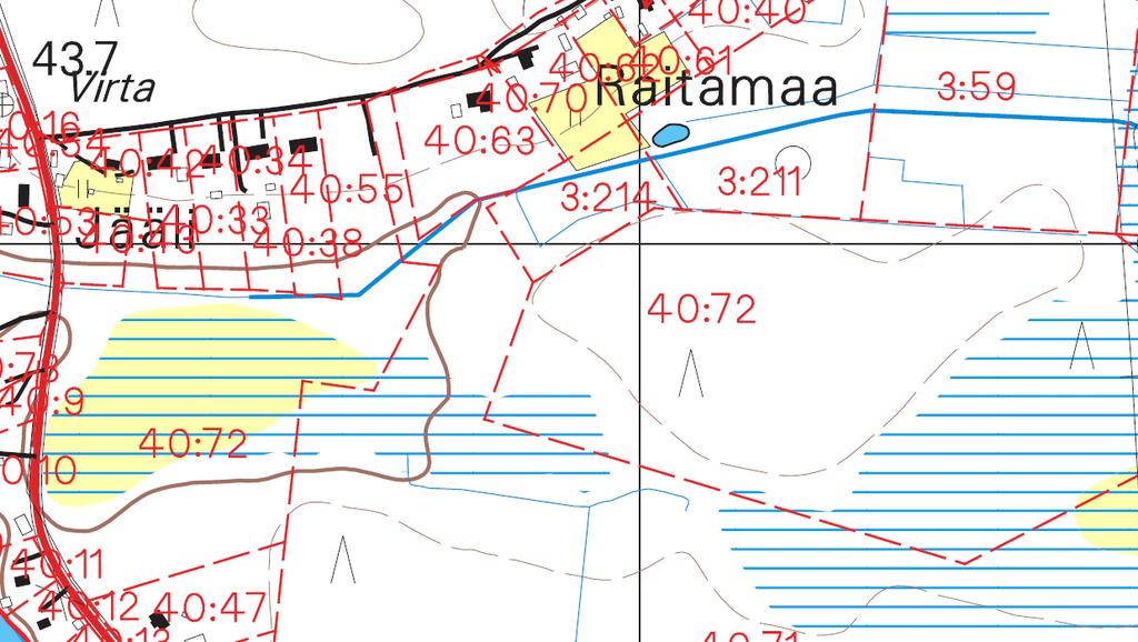 Huoltoura Korteojan lintuvesi ja pintavalutus Kiinteä