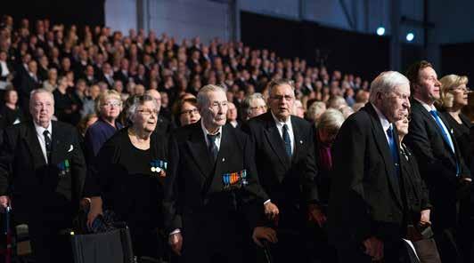 Kansallinen veteraanipäivä Lahdessa keräsi ison yleisön. Sotainvalidipäivää vietettiin juhlavasti eri puolilla Suomea.
