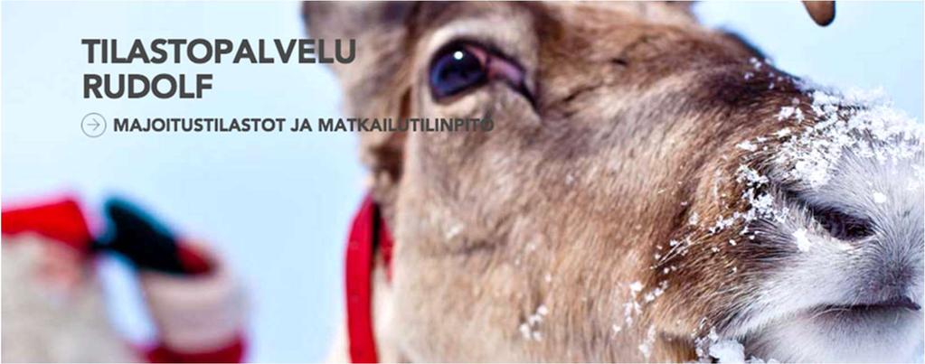 Lisätietoa alueiden yöpymisistä: Visit Finland Tilastopalvelu Rudolf www.visitfinland.