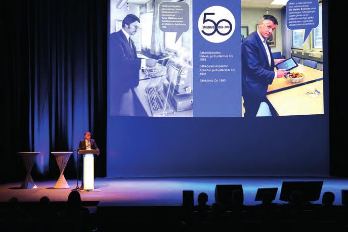 50 vuotta toimintaa sähköistysalan osaamisen hyväksi Sähköinfo oy täytti heinäkuussa 50 vuotta. Sähköinfon edeltäjäyritys Sähköliikkeiden palvelu ja kustannus oy merkittiin kaupparekisteriin 12.7.