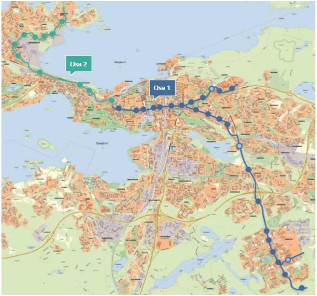 Tampere Päätös raitiotiestä tehty 7.11.
