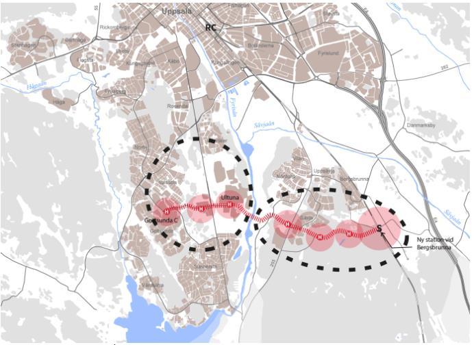 Knivsta -radan (Ostkustbanan) neliraiteistamiseen sekä 33 000 uuden asunnon rakentamiseen http://www.mynewsdesk.
