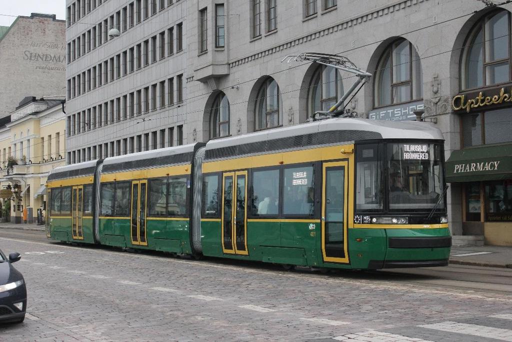 Helsinki Päätettyjä laajennuksia: Raidejokeri Hernesaaren raitiotie Laajasalon radat (2016) Aarne Alameri Pasilan uudet radat ja Meilahden päätepysäkki Suunnitteilla: Pasila - Kalasatama