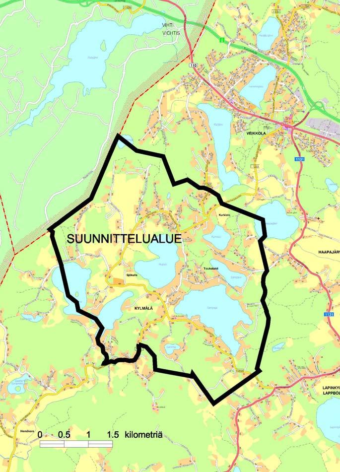 16.6.2008 1 Kirkkonummen kunta KYLMÄLÄN OSAYLEISKAAVA Osallistumis- ja arviointisuunnitelma (MRL 62 ja 63) 1.