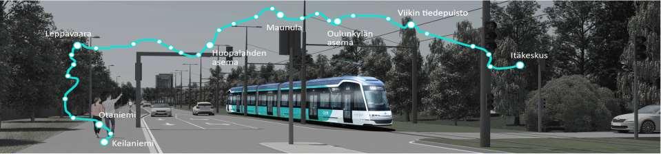 Espoo-tarinan vuoden 2019 tulostavoitteet (luonnos) Espoon kasvu- ja kehityskäytävät perustuvat toimiviin raideyhteyksiin.