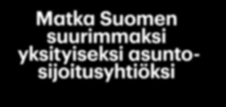 Kotikeskukset) 1997 Osuuskunnasta osakeyhtiöksi 1) Lähde: KTI Kiinteistötieto Oy: The Finnish property market 2017.