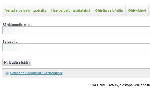 3(10) Edellytykset tapahtumakirjauksille Palveluntuottaja on Siun soten hyväksymä palveluseteli- tai ostopalvelutuottaja Asiakas on saanut Siun sotelta ostovoimaa (eli palvelusetelin tai