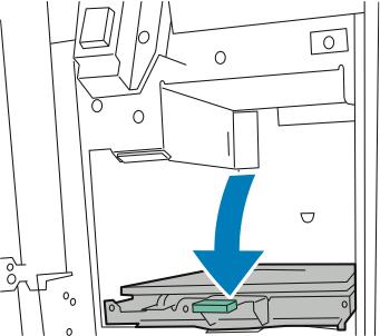 Jos paperi repeytyy, poista myös kaikki repeytyneet paperinpalaset. 4. Palauta vihreä kahva 2a alkuperäiseen asentoonsa. 5.