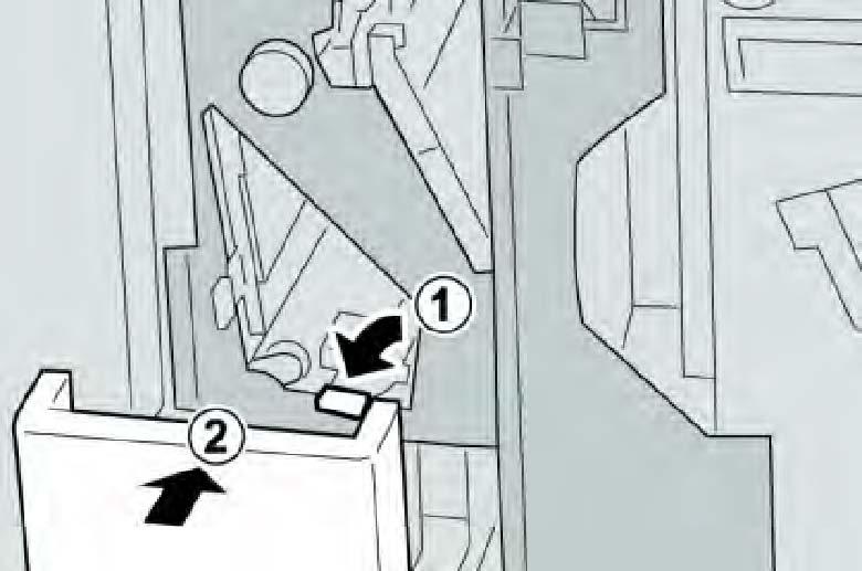 Palauta vipu (2f) tai (2e) alkuperäiseen asentoonsa ja sulje alusta (2d). 6.