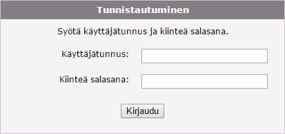 1 JÄRJESTELMÄÄN KIRJAUTUMINEN Mene selaimella osoitteeseen https://parastapalvelua.fi/. Valitse Kirjaudu sisään sivun oikeasta yläreunasta. 1.